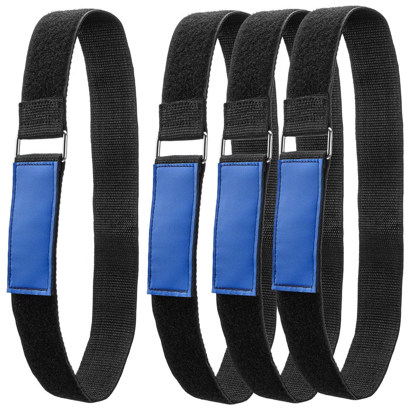 Sconva Ladder Rack Tie Down Straps Reusable Ladder Straps  Adjustable Multipurpose Securing Straps with Nylon Hook and Loop for Ladder  Home  Garage  Office  Car  Truck or Boat (33''x 2''  Pack of 4) - Image 1